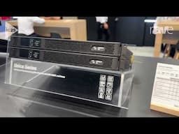 InfoComm 2025: Powersoft Booth Tour Shows Product Lineup Including Verso, Mezzo Series and Mover