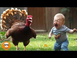 Oh My God! CUTEST Baby Crying At The Farm | Funny Baby Videos | Just Funniest