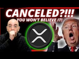 URGENT ALERT! IF THIS HAPPENS, IT WILL ALL BE CANCELED!! SAYLOR BUYING MORE! (XRP, BITCOIN)