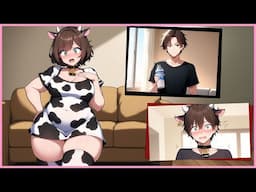 TG TF - Protein Shake Turned Me Into Girl Cow?!