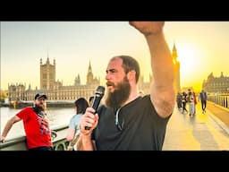 There is no glory in street preaching. | Westminster in London, UK