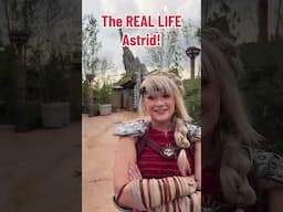 Metting the REAL LIFE Astrid in Isle Of Berk! #epicuniverse #howtotrainyourdragon #isleofberk