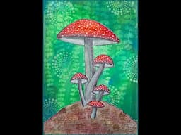 Mixed Media Art Journal Page