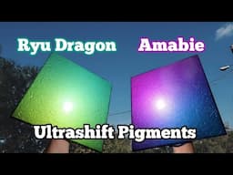 Let's Spray - Ryu Dragon and Amabie Ultrashift Pigment by @EyeCandyPigments