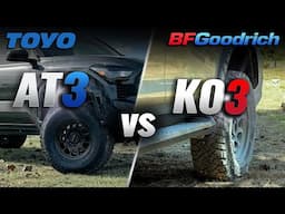New BF Goodrich KO3 vs TOYO AT3 (All-Terrain Tires) | Dry, Wet, Snow & Off-Road Battle!