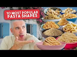 The MOST Popular Types of PASTA Shapes Around The World