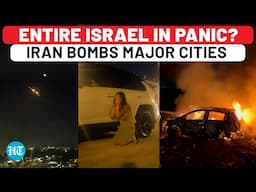 Iran Bombs Major Cities As Sirens Sound In Entire Israel; Fires, Panic In Tel Aviv, Haifa, South