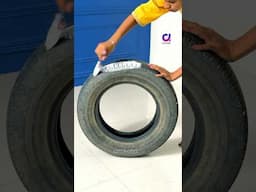 Old tyre recycling ♻️😍😍 #decor #shortvideo #ytshorts #shorts #recycle #homedecor