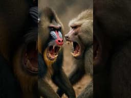 What Is the Difference Between Baboons And Mandrills? #mandrill #baboon #monkey #primates