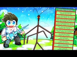 I Spent 24 Hours to FINISH Stick Bug Beesmas Quest! (Season 3, Episode 9)
