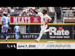 HIGHLIGHTS: Elko & Meidroth Homer For White Sox  Win Over Royals (6.7.25)