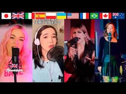 Lady Gaga Abracadabra On 14 Different Languages - Abracadabra TikTok Covers Compilation