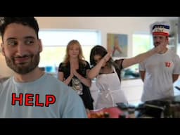 I hosted the most scuffed cooking contest