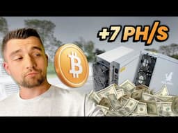 43 Bitcoin Miners, Over 7 PH/S of BTC Mining POWA!