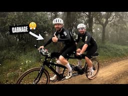 THEY RACED THE TRAKA ON A TANDEM!?