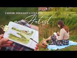 I became a self-taught watercolour artist at 30 | You Can Teach Yourself Anything 🌿 Plein Air Art