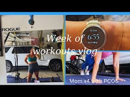 WEEK OF WORKOUTS VLOG||WHAT I’M ENJOYING THESE DAYS + MAYBE TRYING IT AGAIN??