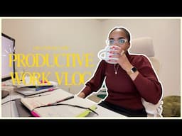 A productive work day vlog - training for a 5k, how much I spent in March, + lots of chatting