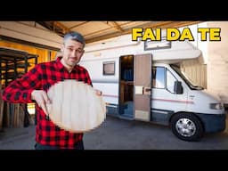 Come ricostruire ogni pezzo in legno del tuo Camper - Fai da Te