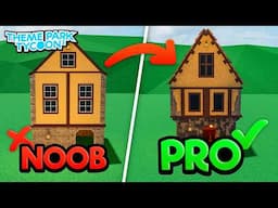 10 Theme Park Tycoon 2 BUILD HACKS To Go From NOOB TO PRO!