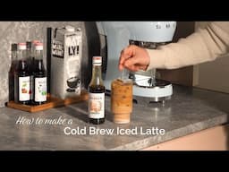 How to make an easy Iced Latte with MONIN Cold Brew concentrate