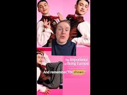 Olly Alexander in theatre? Perry's Picks The Importance of Being Earnest