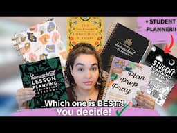 Comparing 5 +  Homeschool Planners & Student Planner Bonus | School Nest, Happy Planner + MORE