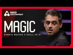 WHAT A FINISH! Ronnie O’Sullivan Finds MAGIC Late To Beat Si Jiahui | Halo World Championship 2025