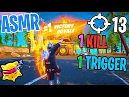 ASMR Gaming 😴 Fortnite 1 Kill 1 Trigger Special Slumber Skin 🎮🎧 Controller Sounds + Whispering 💤