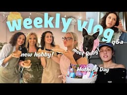 first full week fostering 🥺 *apartment organising, pottery class, unboxings and Mother's Day