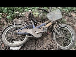 Restore Old Broken Mini Bike for Kids // Turn Old Objects Into New Favorite Gifts