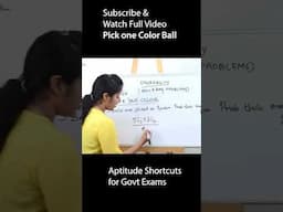 Don't forget other color balls - probability #shorts