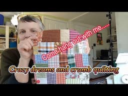 Studio Vlog # 3: Making a crumb quilt and sharing funny things