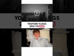YouTube past vs YouTube now