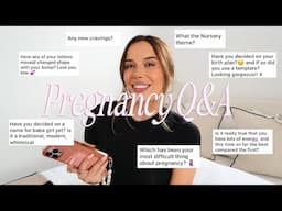 SECOND TRIMESTER Q&A: pregnancy updates + baby names I love but won't use | Suzie Bonaldi