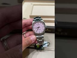 Can you rock a pink Rolex OP?!