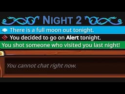When You Shoot Someone On Night 2...
