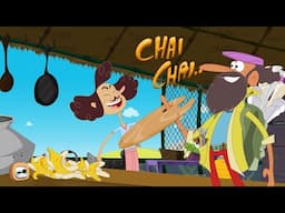 The Painter Who Came to Snack: CHAI CHAI | Funny Animated Cartoon | Best Comedy Shows | Slapstick