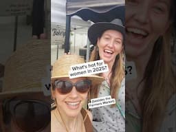 What's hot for women in 2025? (besides the Farmers Market)  @goldanchormusic