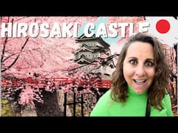 Ultimate Cherry Blossom tour at PEAK SEASON 🌸 | 弘前城（日本