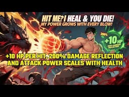 My Ability: +10 HP per Hit, 200% Damage Reflection, And Attack Power Scales with Health