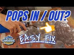 Dent Pops In & Out - Easy Oil Canning Fix