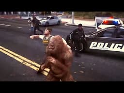 1 Gorilla vs 100 Men