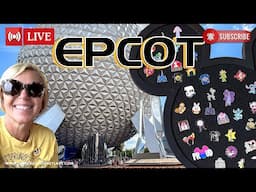 Live from Epcot.. rides, shows, fireworks and pin trading. #live