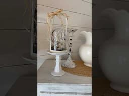 Farmhouse Spring Decor Diy With Goodwill Finds #thriftedhome #ThriftFlip #GoodwillFinds