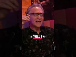 Bill Maher thinks the robots are listening... or judging #ai #podcast #comedy