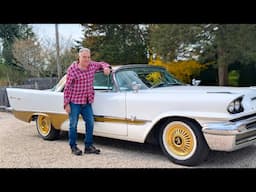 VERY Rare 1957 DeSoto Adventurer For Sale~345 HEMI 2x4BBL~White & Gold~Current Owner for 30 Years!