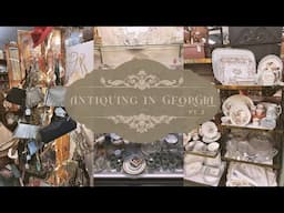 ANTIQUE SHOP WITH ME ✨ - Antique shopping in Georgia pt 2 + a CUTE SURPRISE at the end