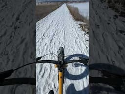 2025 Surly Ice Cream Truck First Snow #shorts #fatbike