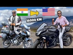 From India to USA:🇮🇳🇺🇸Our MotoVlogging Dream Starts NOW  🏍️🔥 | Indians In USA | Indian MotoVloggers